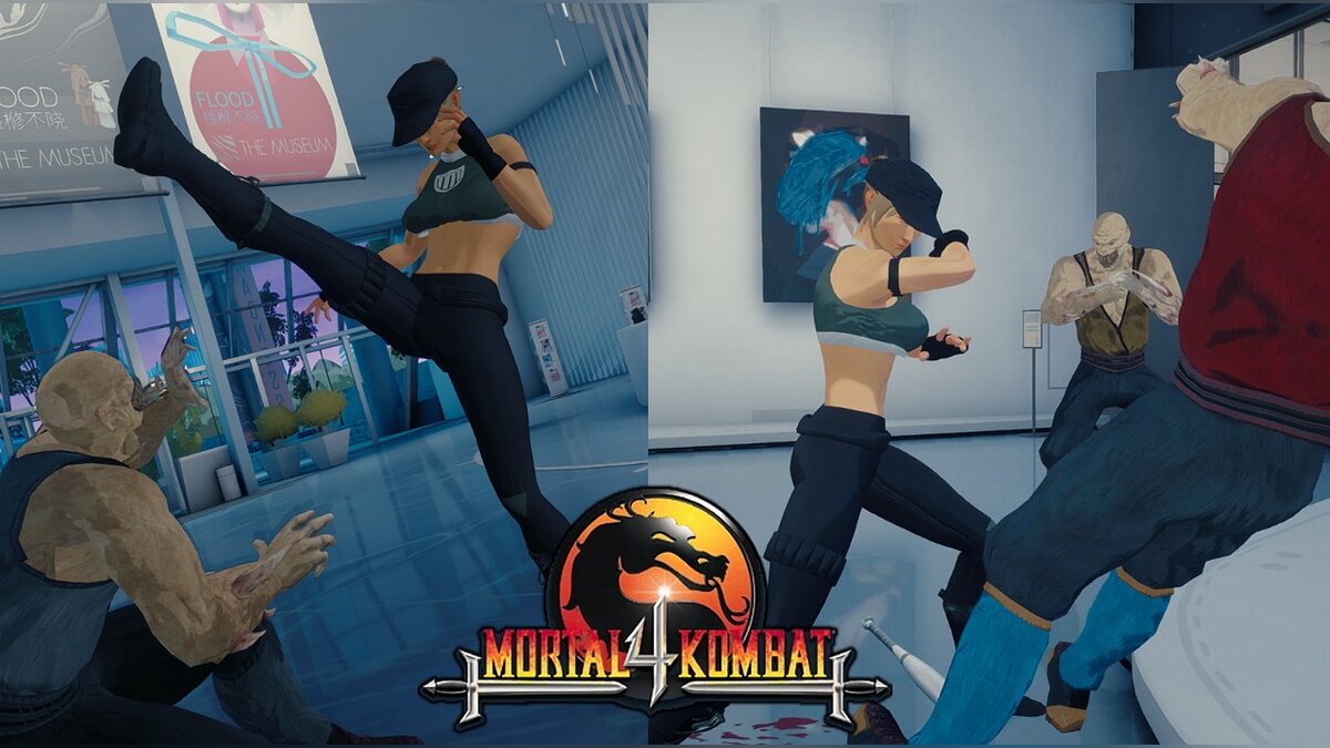 Sifu — Соня Блейд из игры Mortal Kombat 4