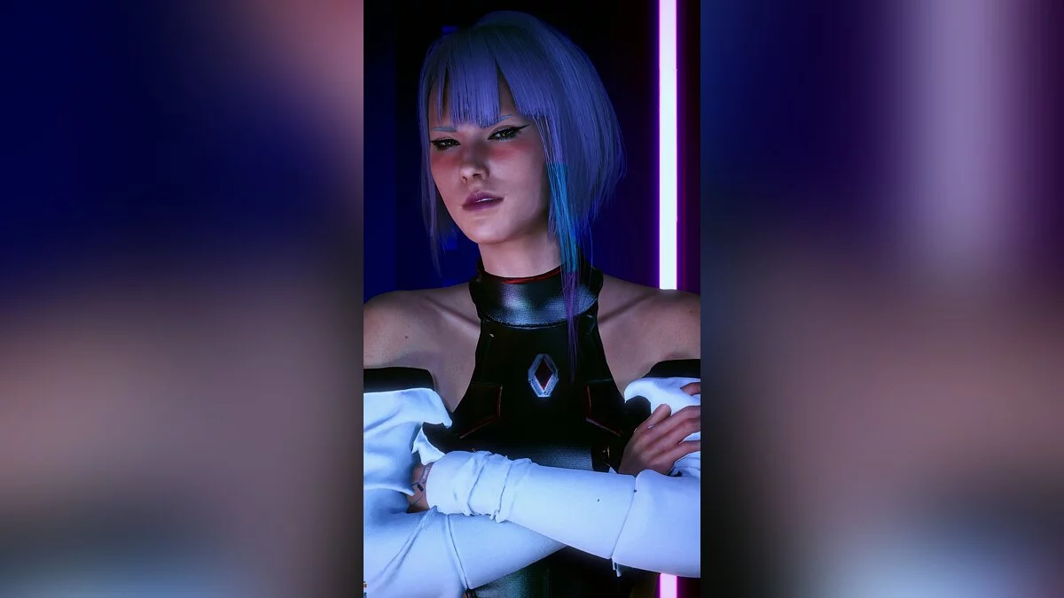 Cyberpunk 2077 — Люси из аниме «Киберпанк: Бегущие по краю»