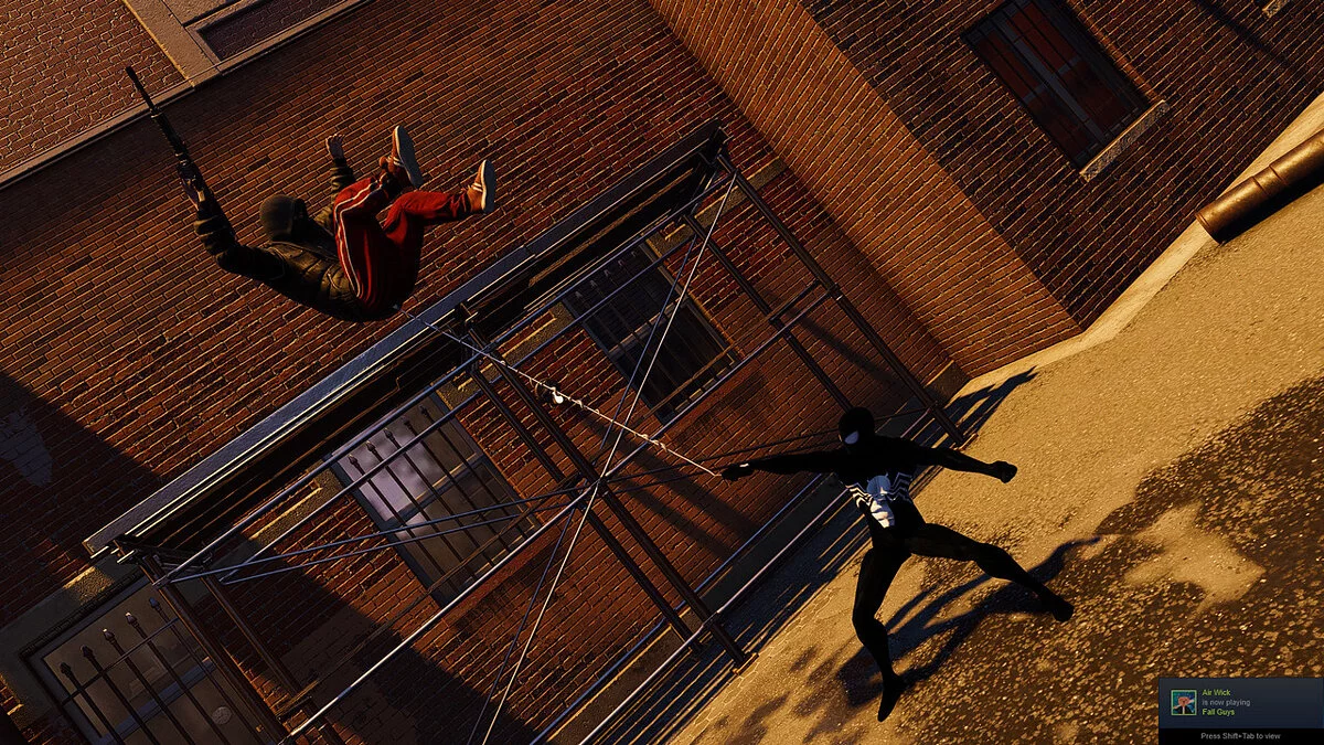 Marvel's Spider-Man Remastered — Симбиот из игры Edge of Time