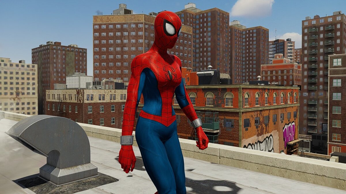 Marvel&#039;s Spider-Man Remastered — Девушка-паучок