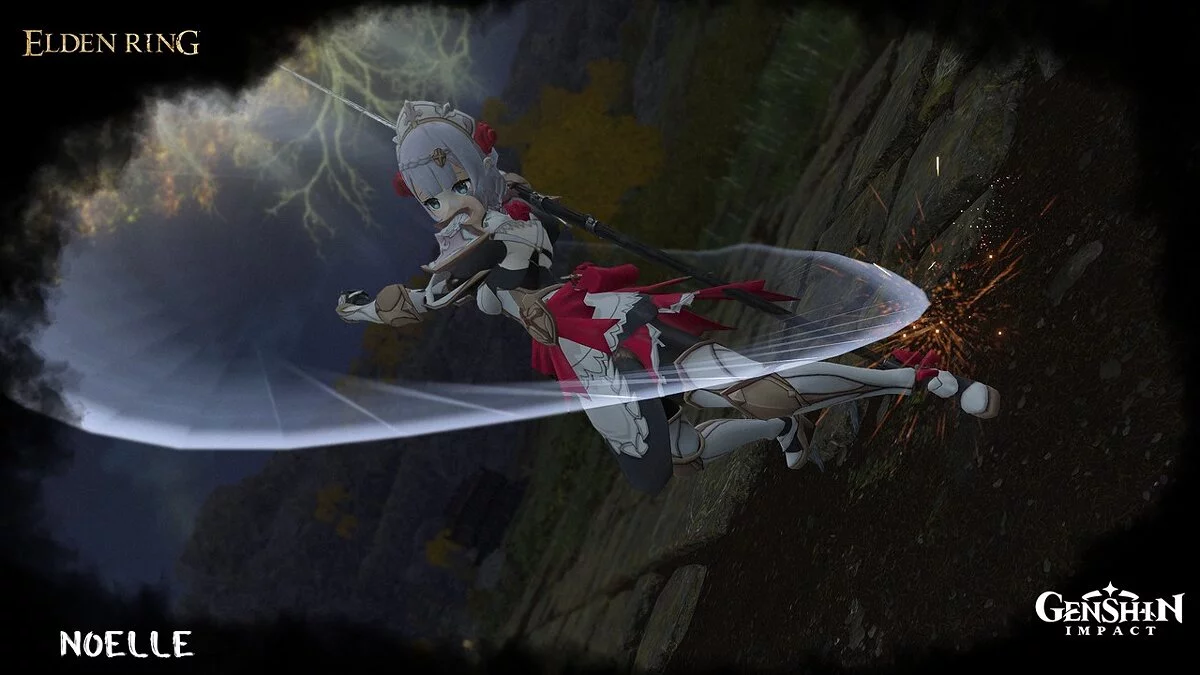 Elden Ring — Ноэль из игры Genshin Impact