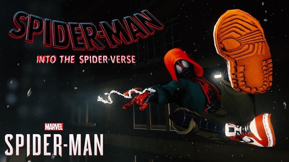 Marvel&#039;s Spider-Man Remastered — Майлз Моралес в толстовке