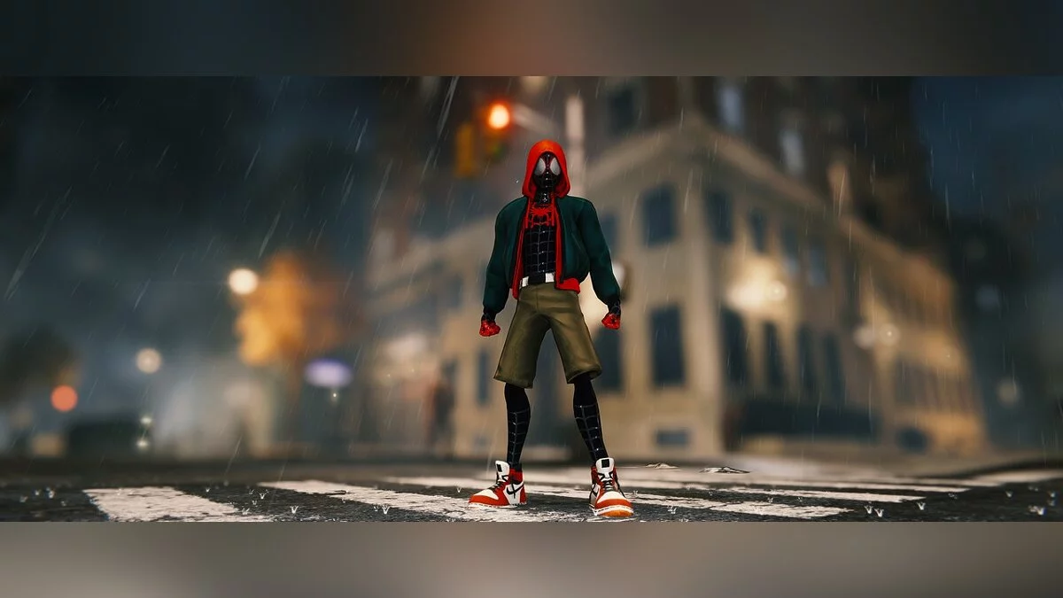 Marvel&#039;s Spider-Man Remastered — Майлз Моралес в толстовке