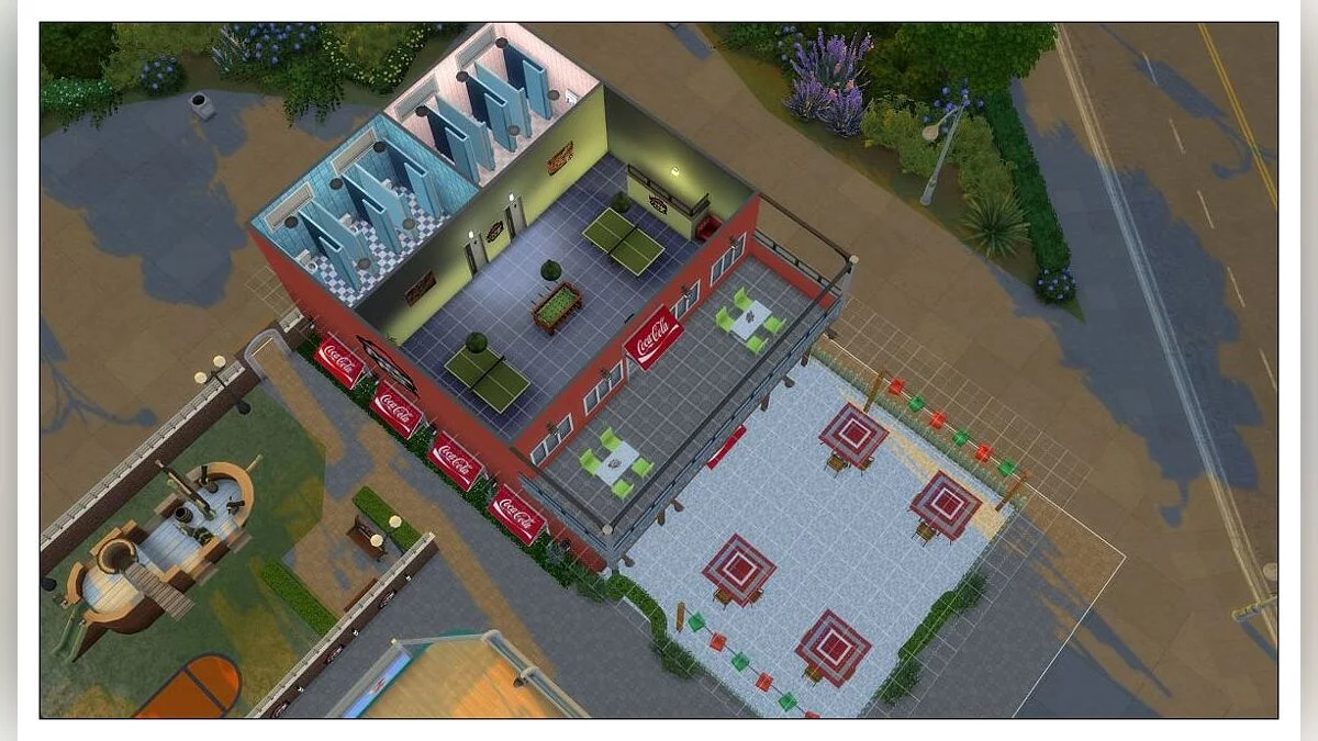 The Sims 4 — Ресторан Pizza Hut