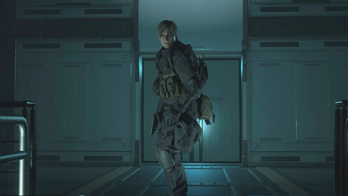 Resident Evil 2 — Леон в одежде Ханка