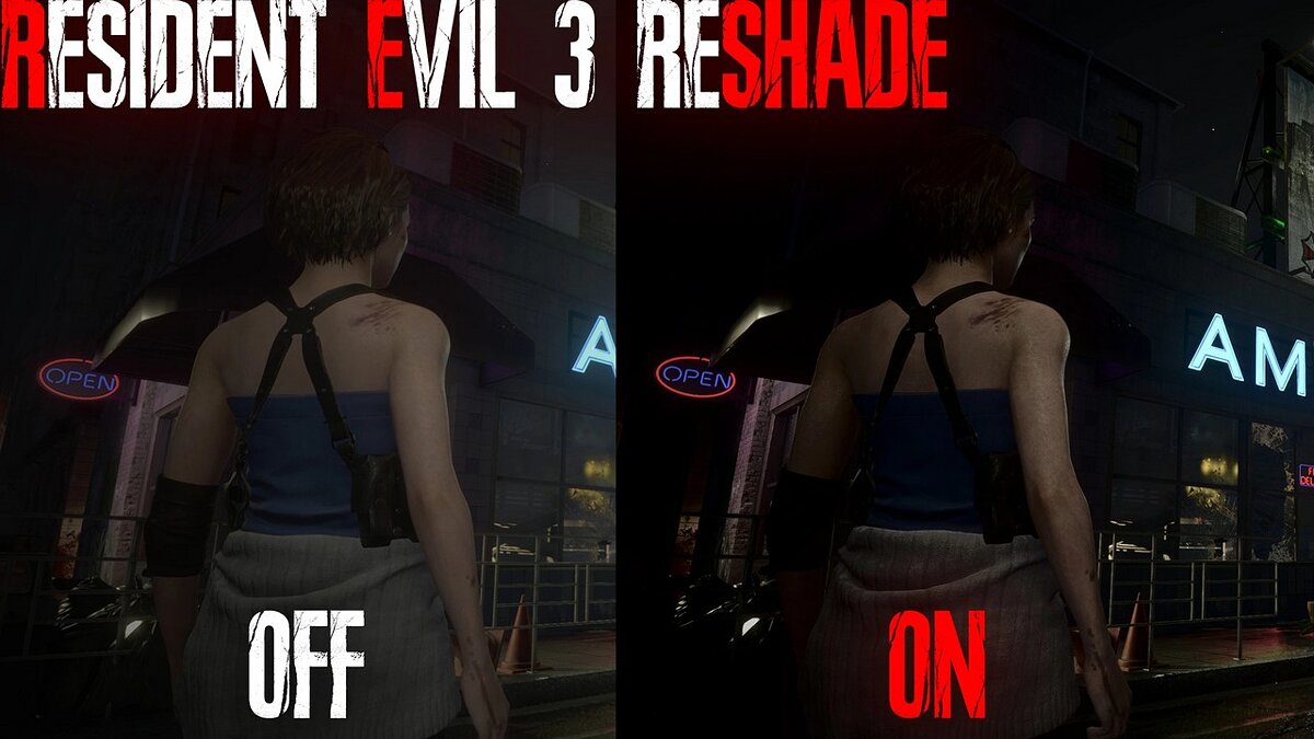 Resident Evil 3 — Удаление серовато-зеленого оттенка