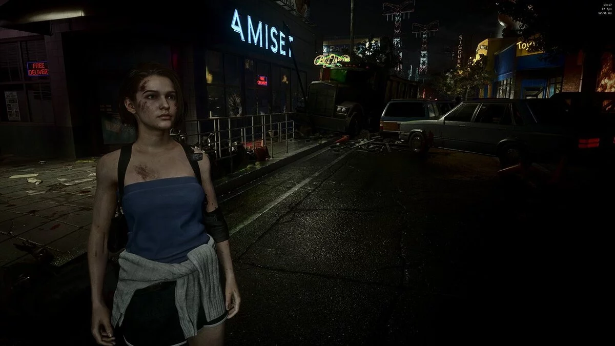 Resident Evil 3 — Удаление серовато-зеленого оттенка