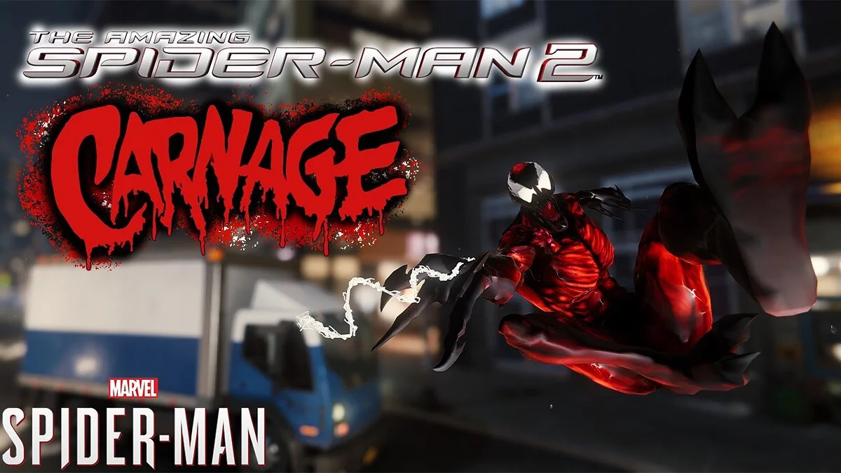 Marvel&#039;s Spider-Man Remastered — Карнаж из игры The Amazing Spider-Man 2