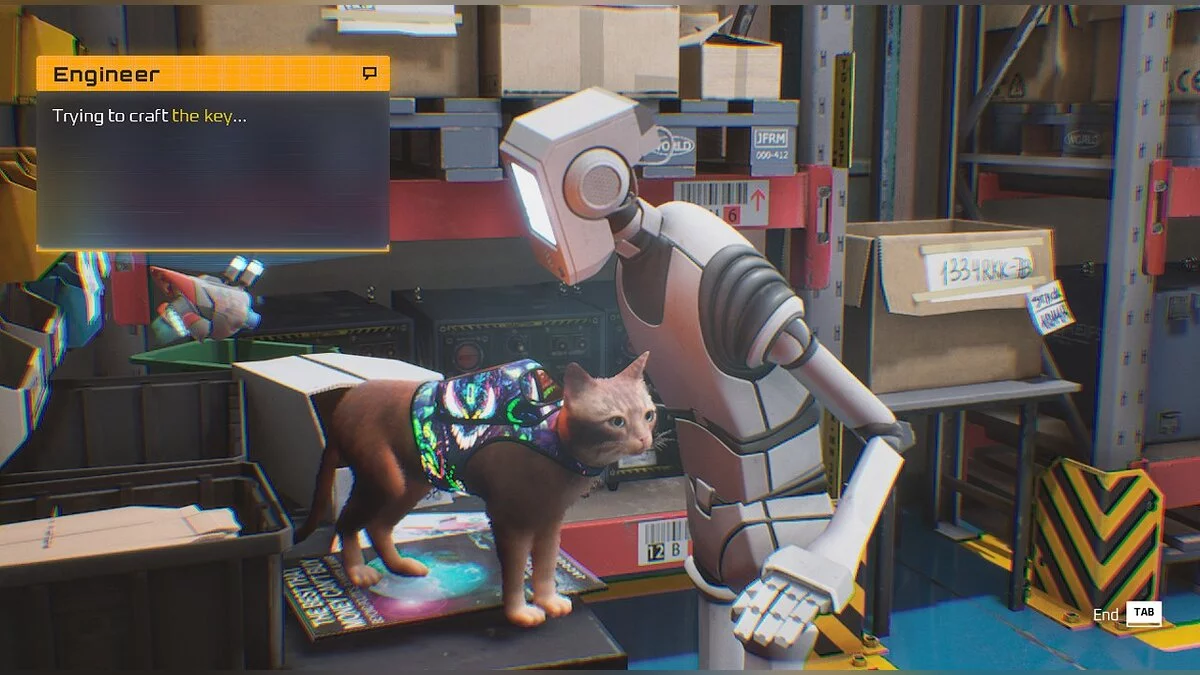 Stray — Карта «Cклад»