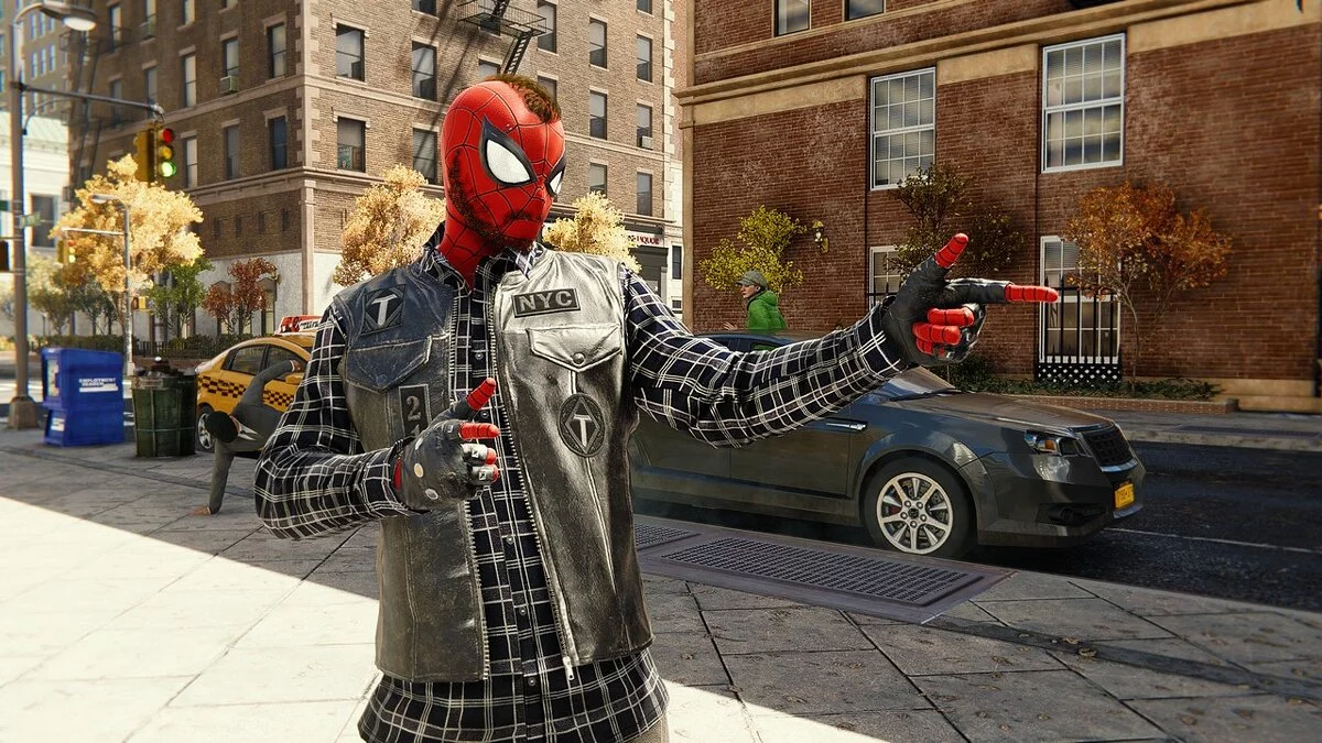 Marvel&#039;s Spider-Man Remastered — Паук-байкер