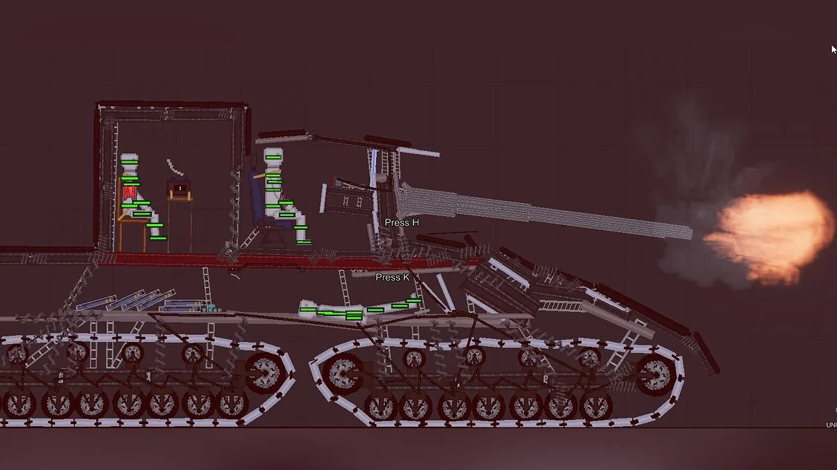 People Playground — КВ-100 авторского производства