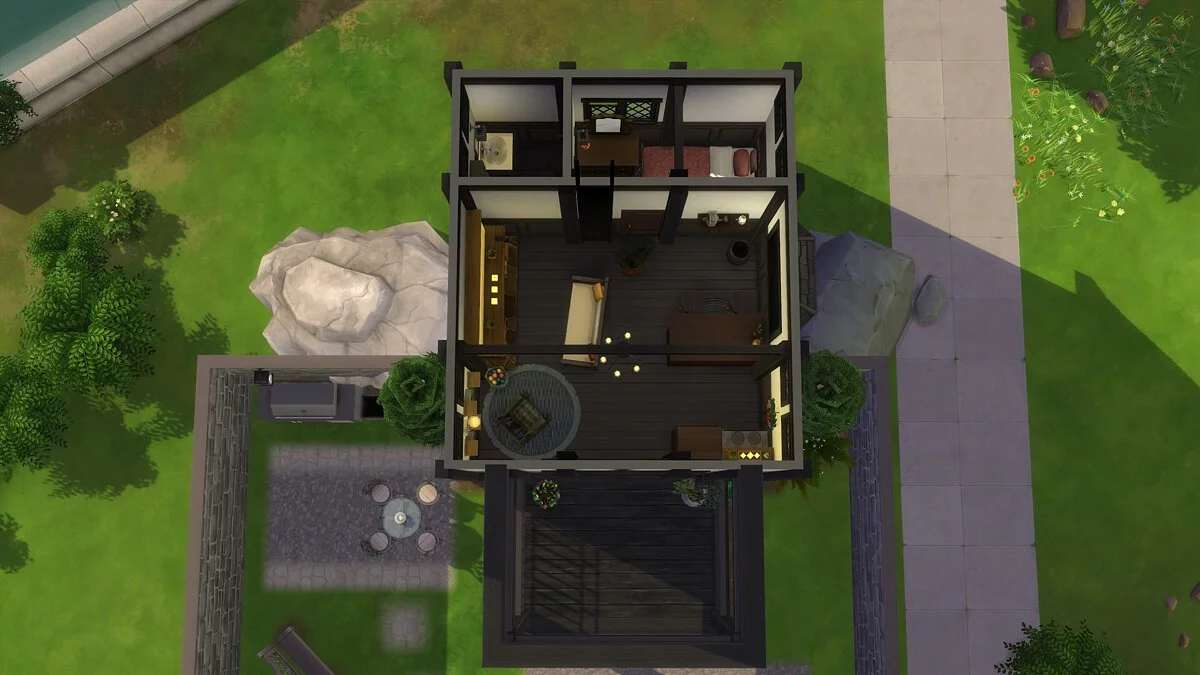 The Sims 4 — Сиродильский дом в джунглях