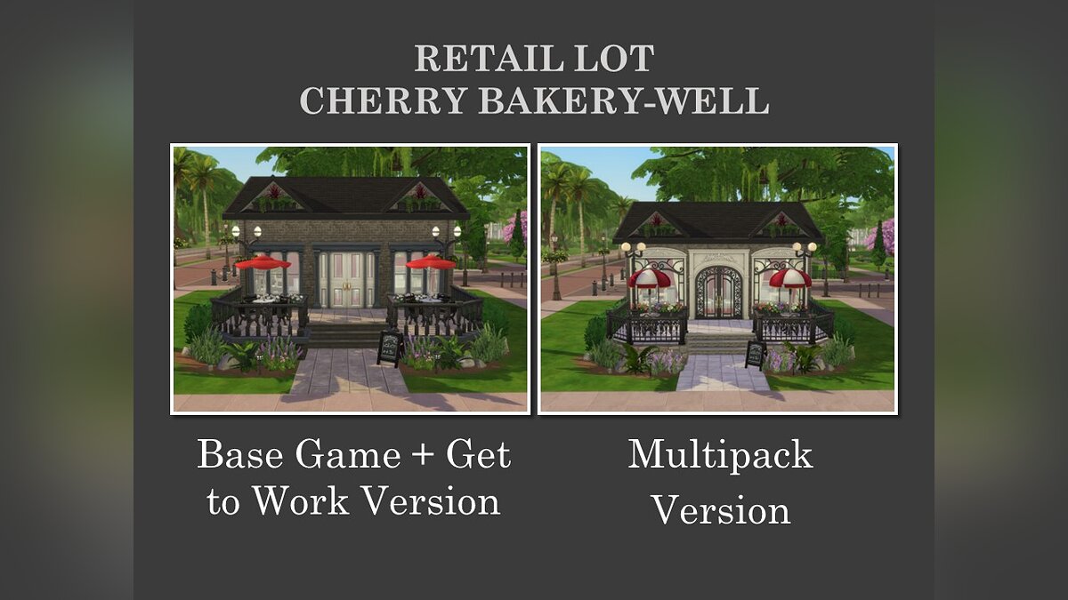 The Sims 4 — Небольшая пекарня