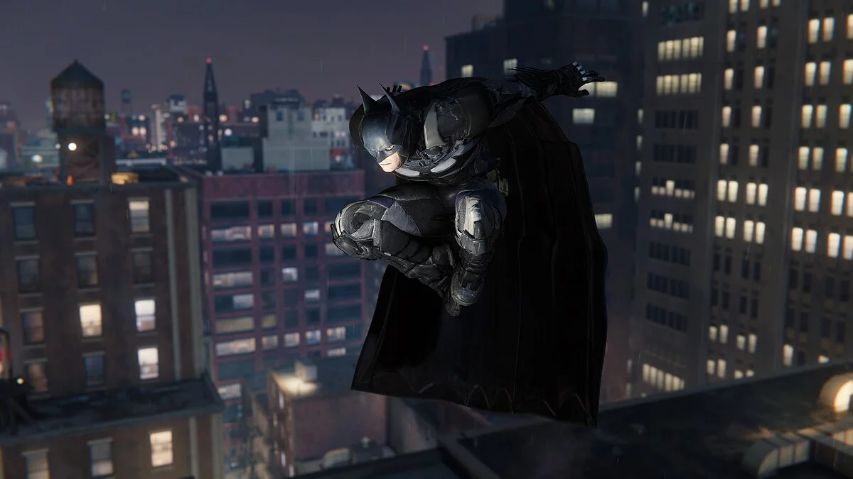 Marvel&#039;s Spider-Man Remastered — Бэтмен из игры Arkham Knight