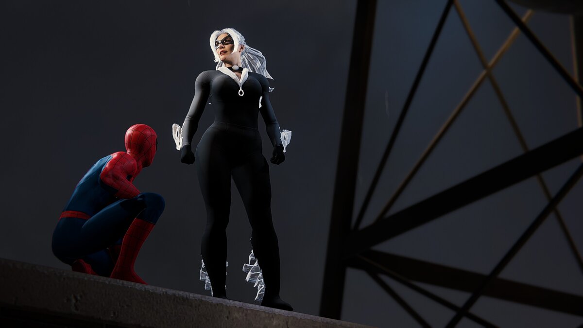 Marvel&#039;s Spider-Man Remastered — Черная кошка - классический костюм