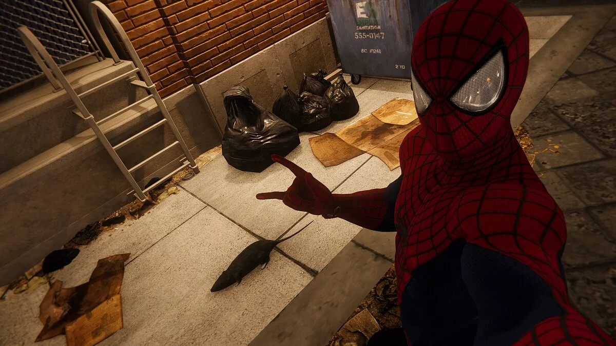 Marvel&#039;s Spider-Man Remastered — Крысы из игры Halo 3