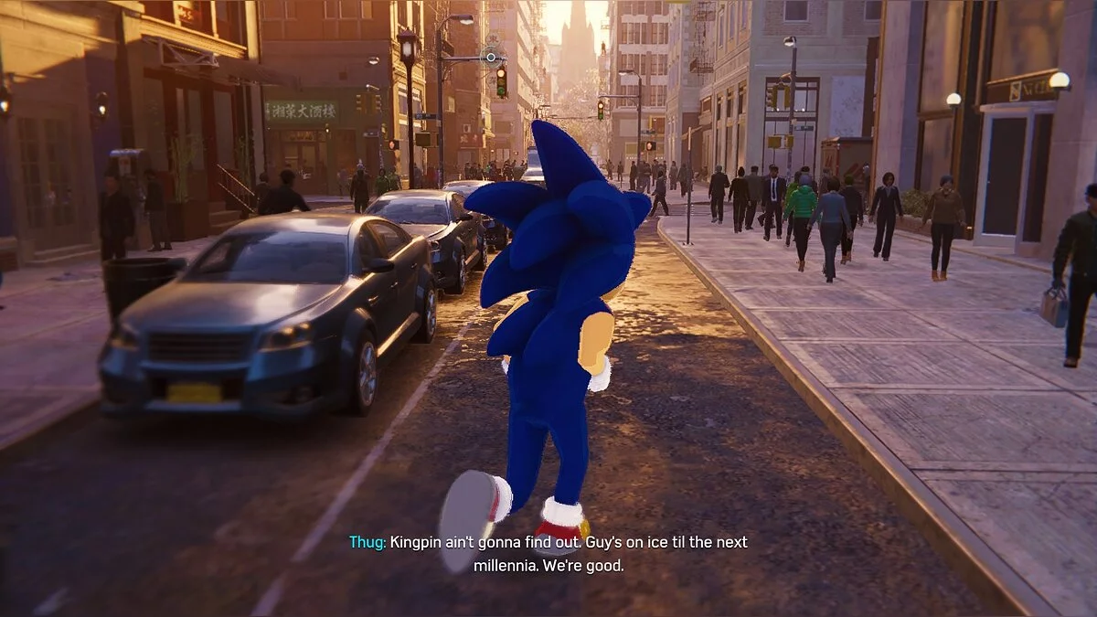 Marvel&#039;s Spider-Man Remastered — Соник