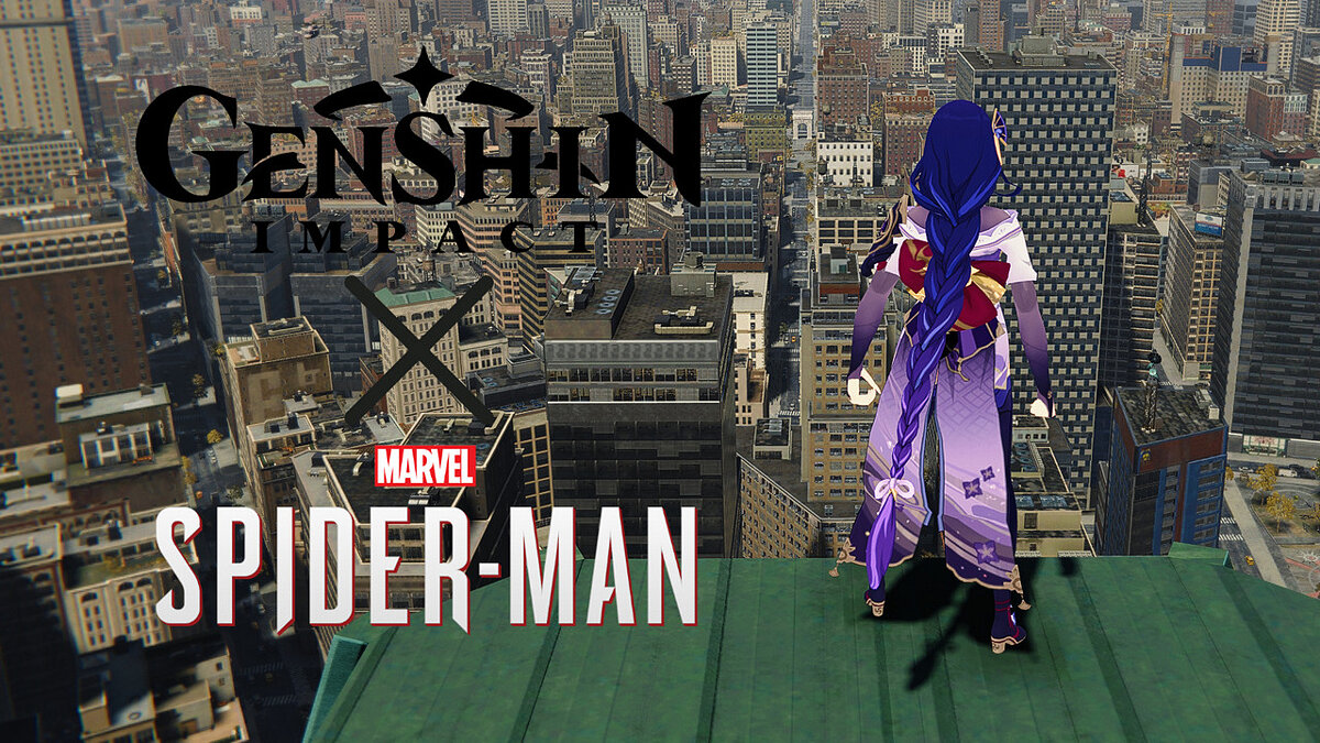 Marvel&#039;s Spider-Man Remastered — Эй из игры Genshin Impact
