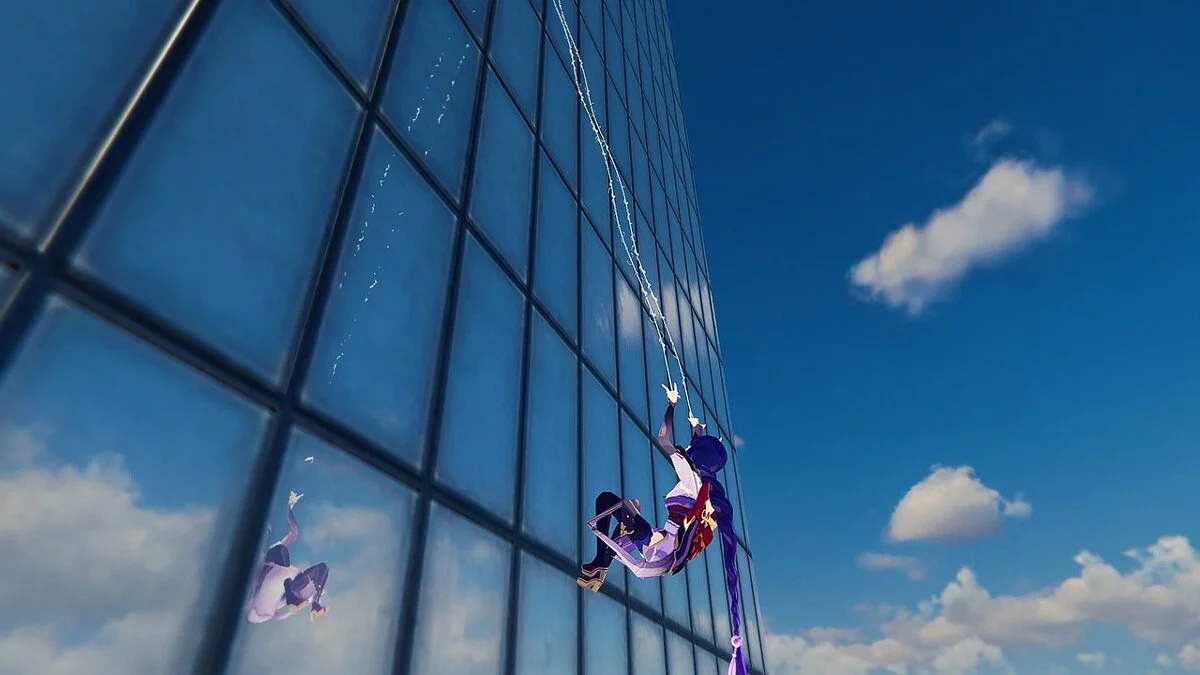 Marvel&#039;s Spider-Man Remastered — Эй из игры Genshin Impact