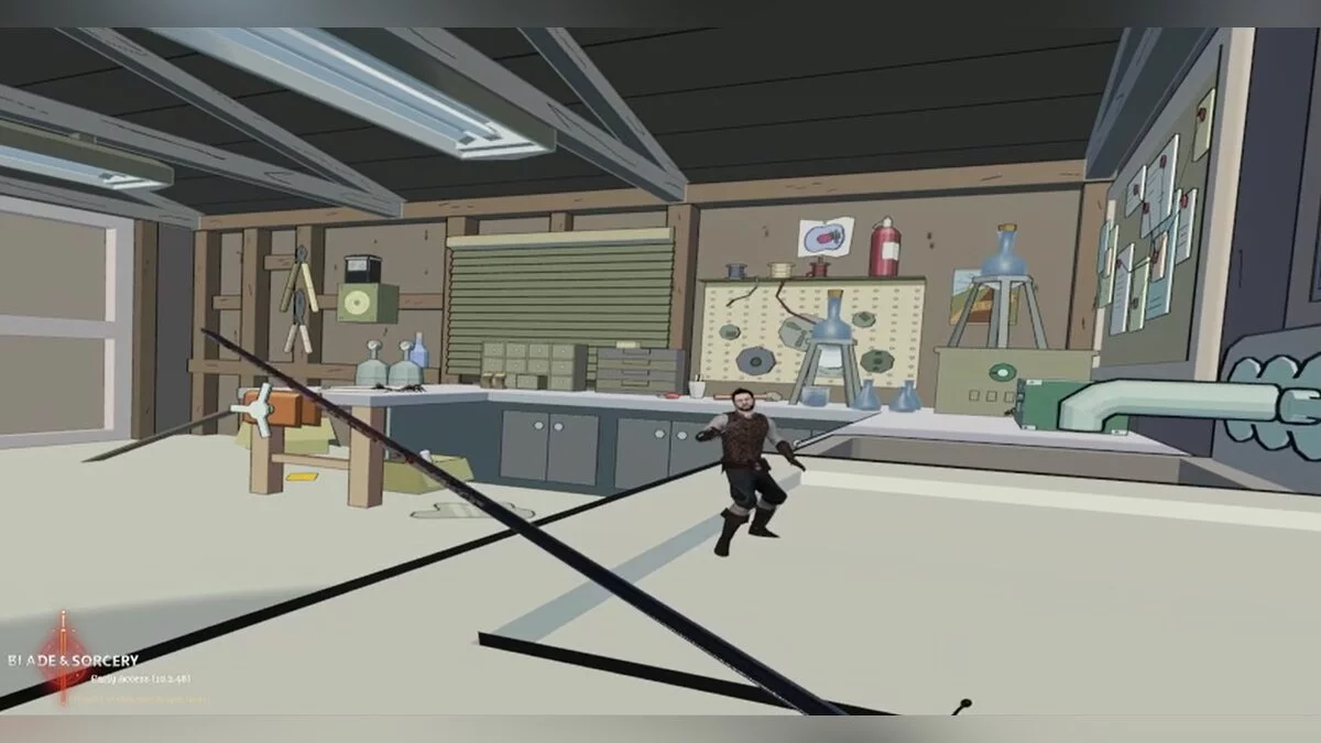 Blade and Sorcery — Гараж Рика - (Рик и Морти)