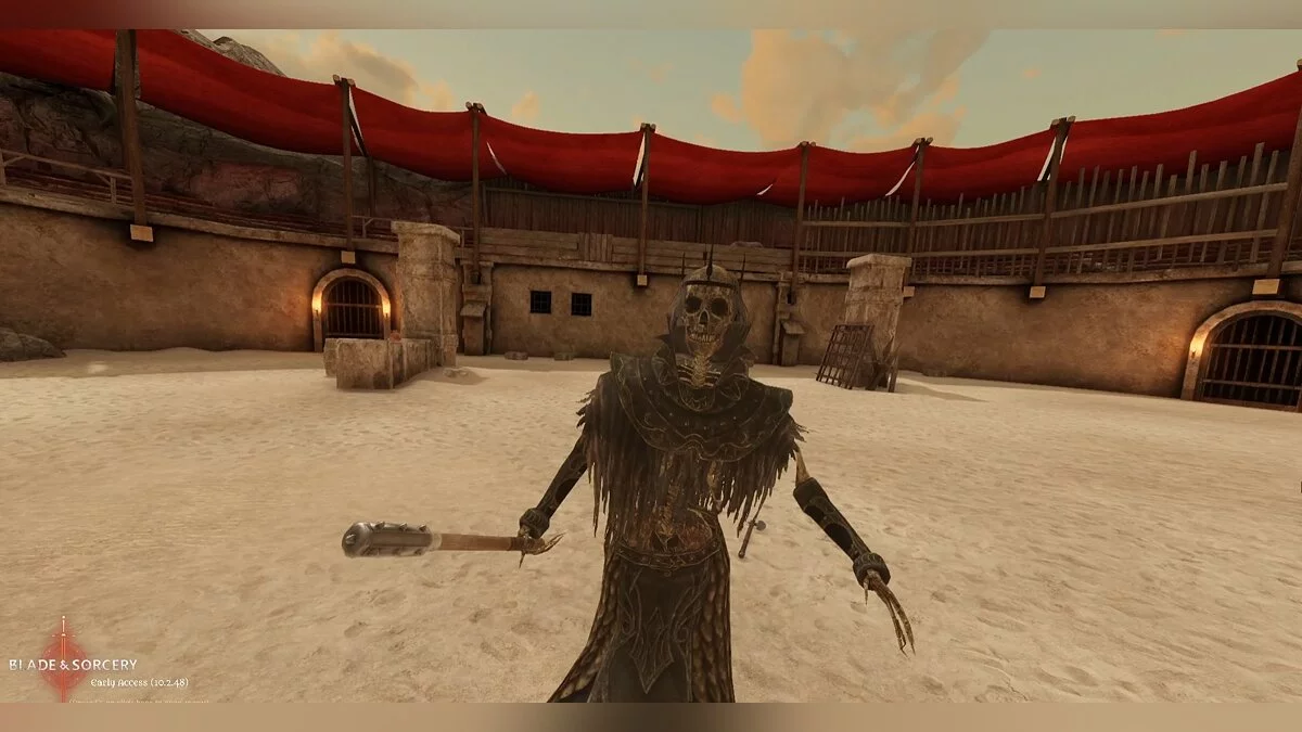 Blade and Sorcery — Лорды-скелеты из игры Dark Souls 2