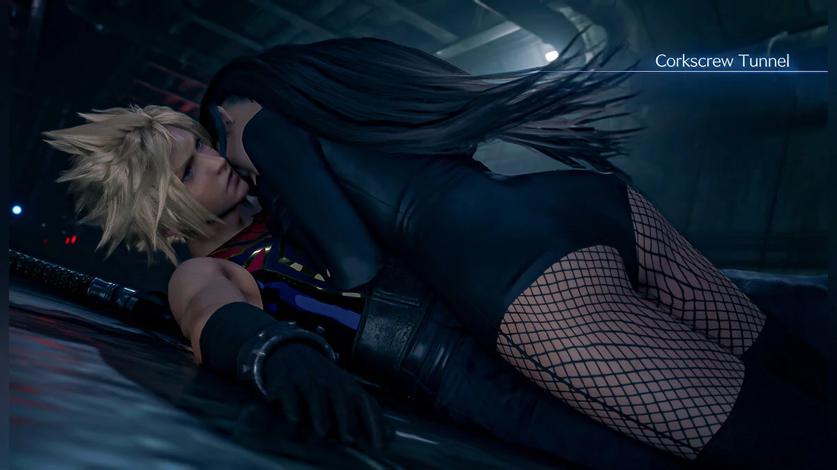 Final Fantasy VII Remake — Темный костюм Тифы