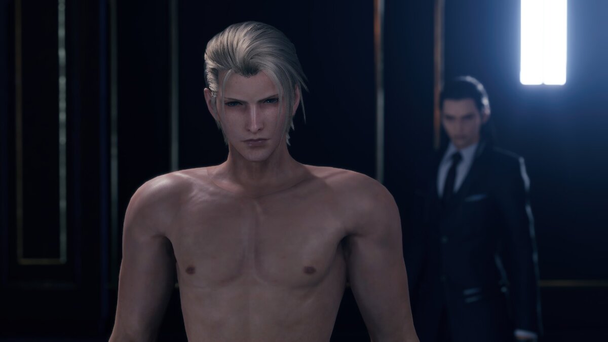 Final Fantasy VII Remake — Руфус без рубашки