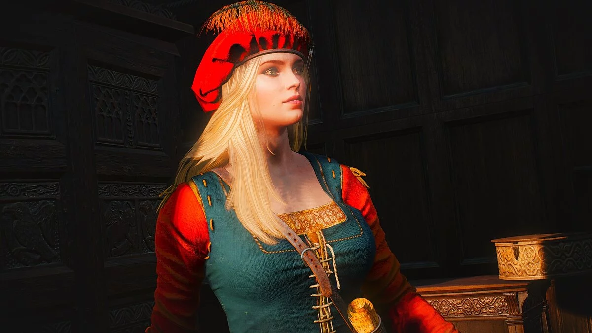 The Witcher 3: Wild Hunt - Complete Edition — Ретекстур лица Присциллы