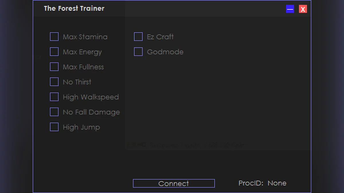 The Forest — Трейнер (+9) [UPD: 07.10.2022]