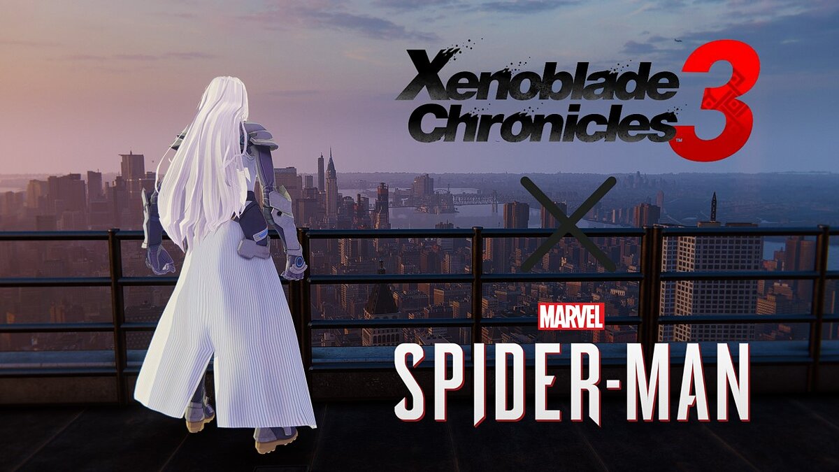 Marvel&#039;s Spider-Man Remastered — Этель из игры Xenoblade 3