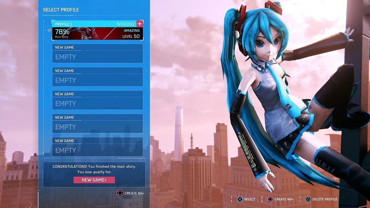 Marvel&#039;s Spider-Man Remastered — Мику Хацунэ