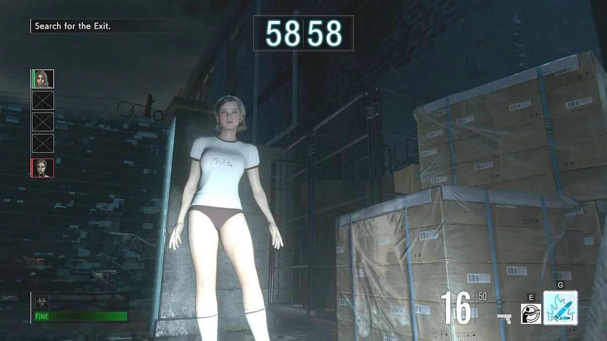 Resident Evil: Resistance — Спортивный образ для Бекки