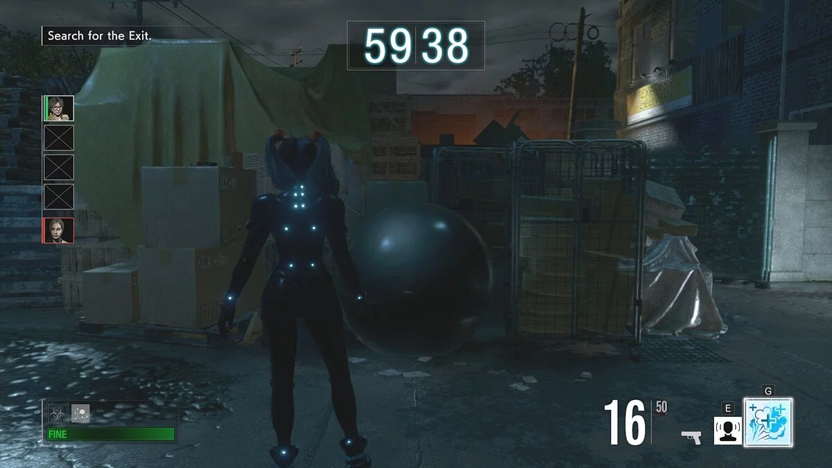 Resident Evil: Resistance — Женские костюмы из аниме Gantz