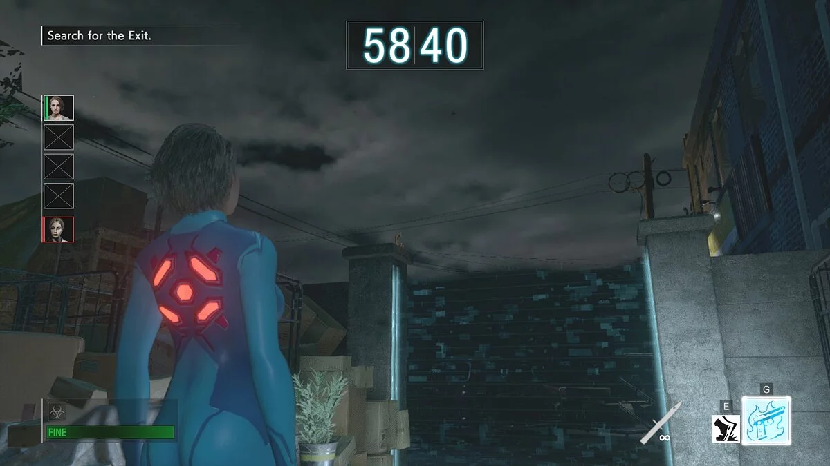 Resident Evil: Resistance — Нулевой костюм и пушка