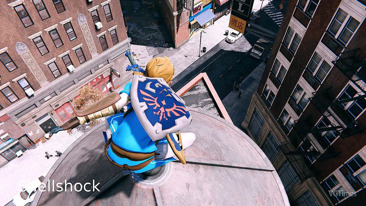 Marvel&#039;s Spider-Man Remastered — Линк из игры Legend of Zelda