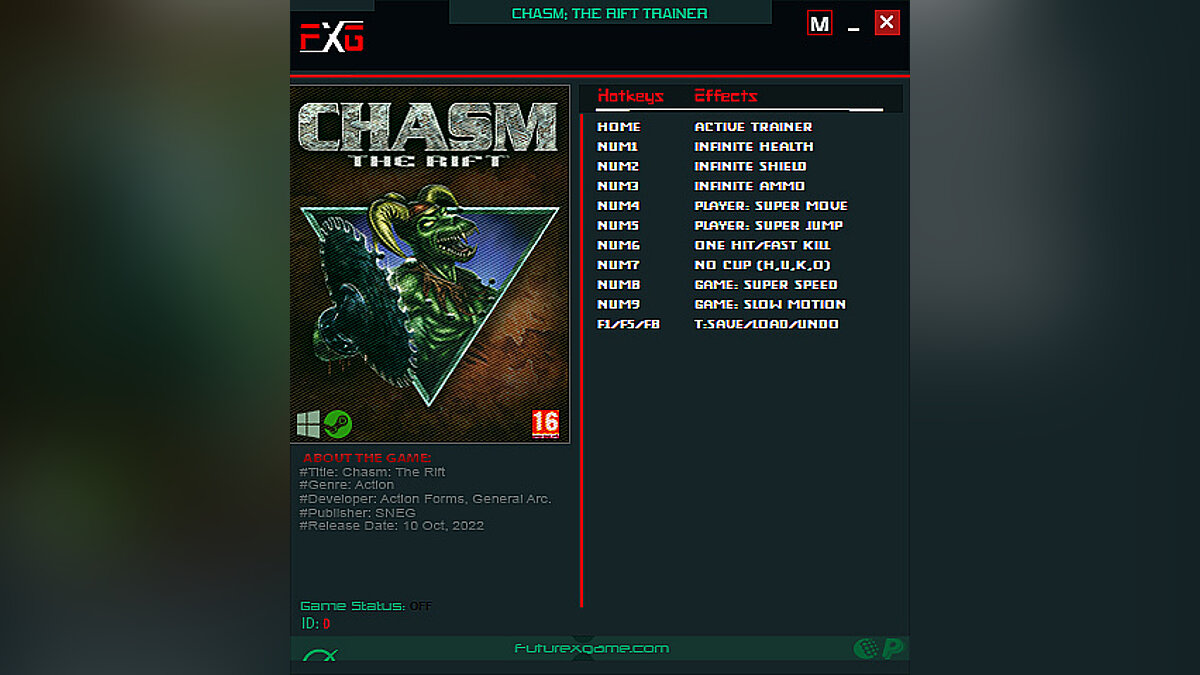 Chasm: The Rift — Трейнер (+10) [UPD: 11.10.2022]
