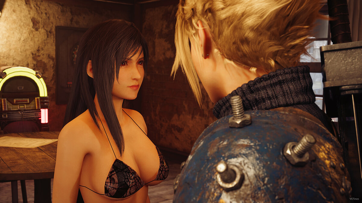 Final Fantasy VII Remake — Тифа в бикини