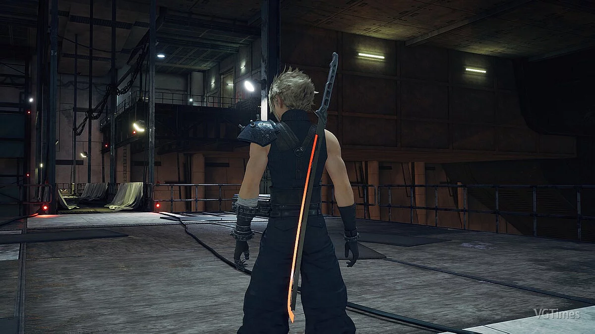 Final Fantasy VII Remake — Киберпанк катана для Клода