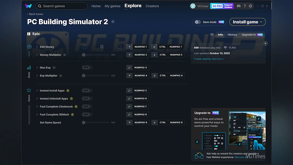 PC Building Simulator 2 — Трейнер (+9) от 13.10.2022 [WeMod]