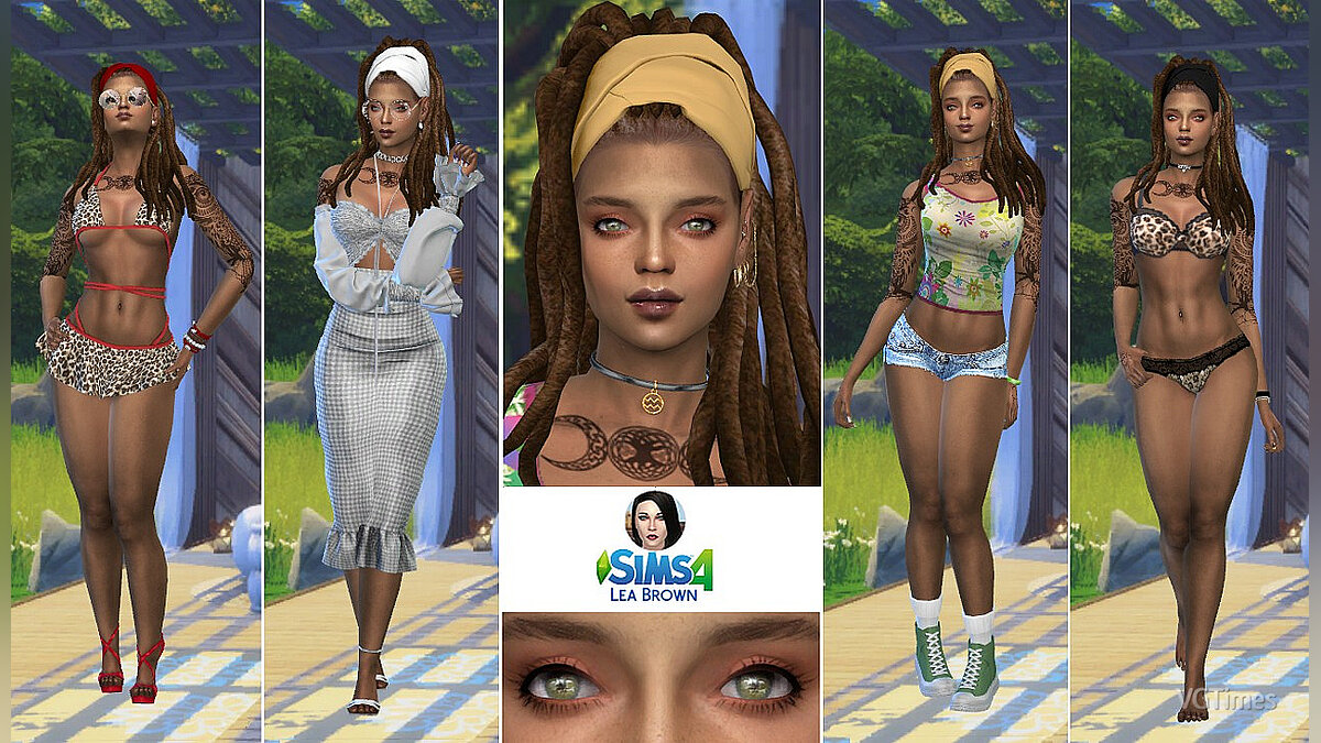 The Sims 4 — Леа Браун