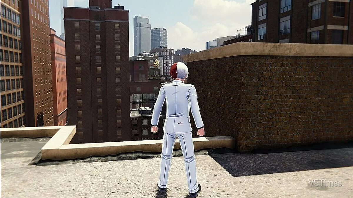 Marvel's Spider-Man Remastered — Тодороки из аниме «Моя геройская академия»