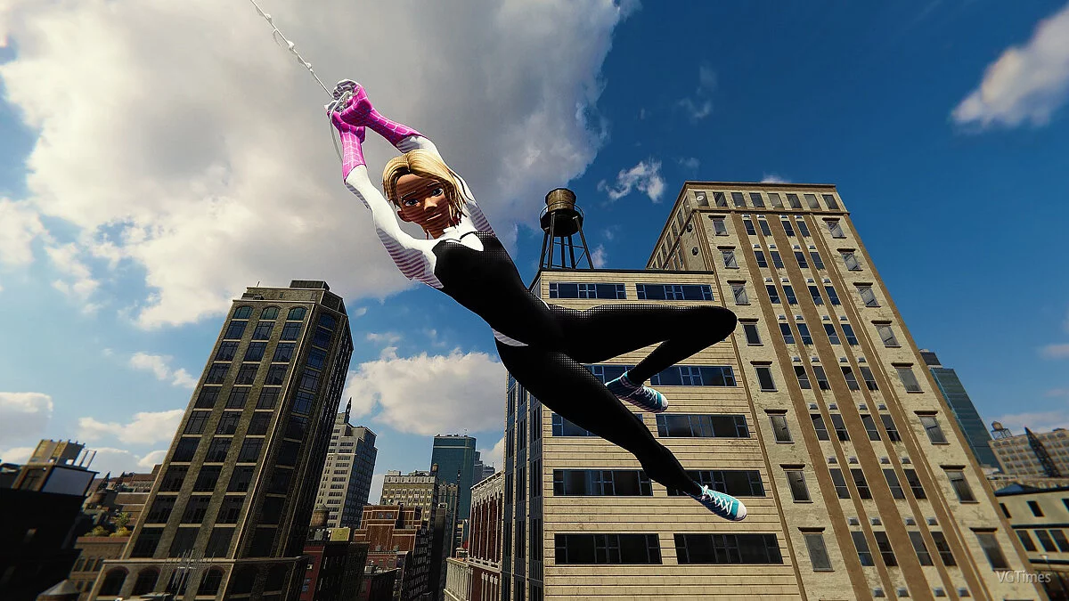 Marvel&#039;s Spider-Man Remastered — Спайдер-Гвен из игры Fortnite