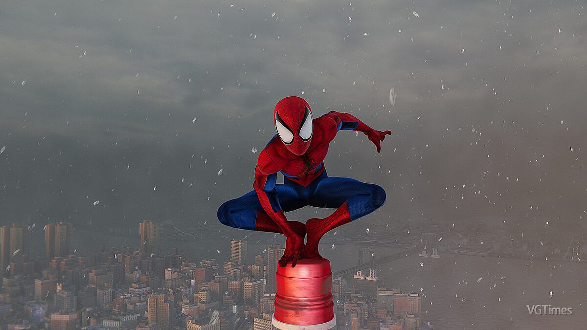 Marvel&#039;s Spider-Man Remastered — Снег из игры Marvel's Spider-Man: Miles Morales
