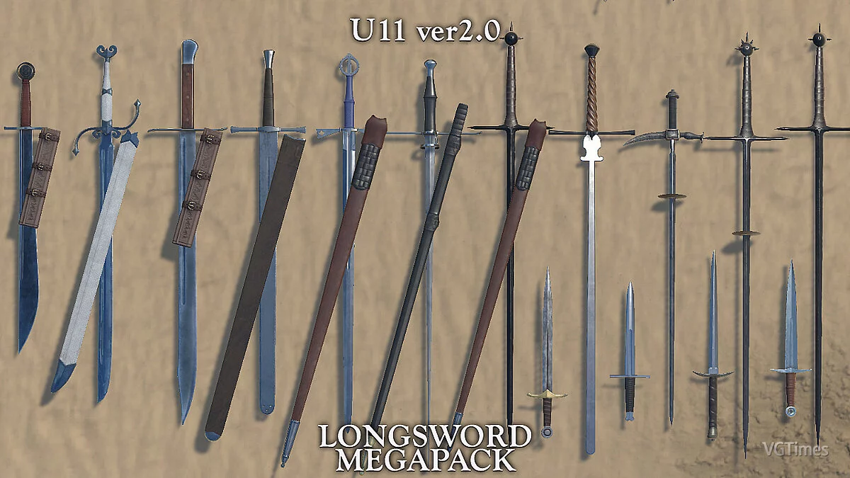 Blade and Sorcery — Мегапак длинных мечей