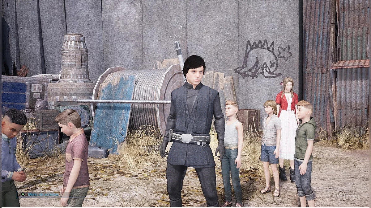 Final Fantasy VII Remake — Люк Скайуокер