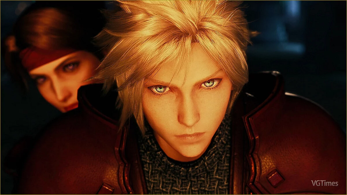 Final Fantasy VII Remake — Красный кожаный кольчужный доспех