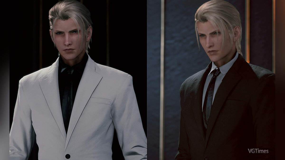 Final Fantasy VII Remake — Руфус в костюме