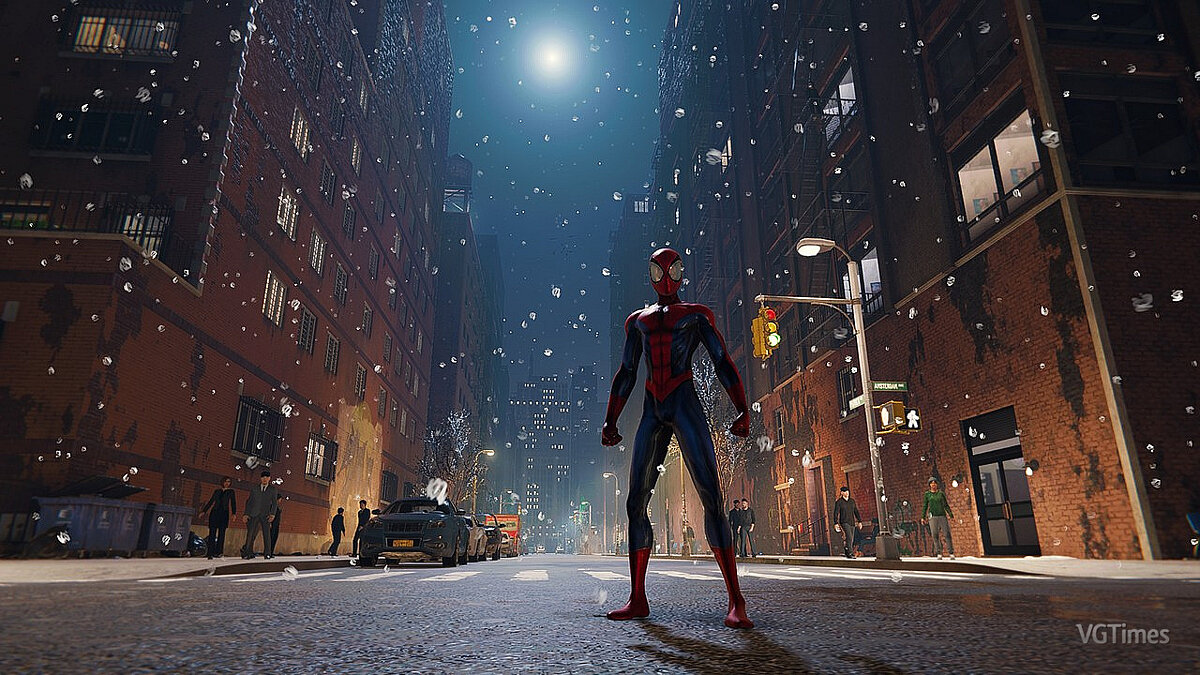 Marvel&#039;s Spider-Man Remastered — Снег на все случаи жизни
