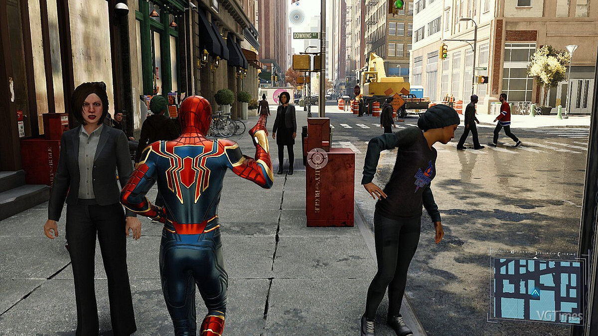 Marvel&#039;s Spider-Man Remastered — Камера через плечо
