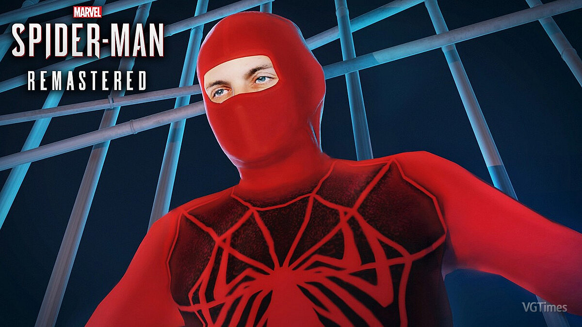 Marvel&#039;s Spider-Man Remastered — Самодельный костюм Тоби в 4K